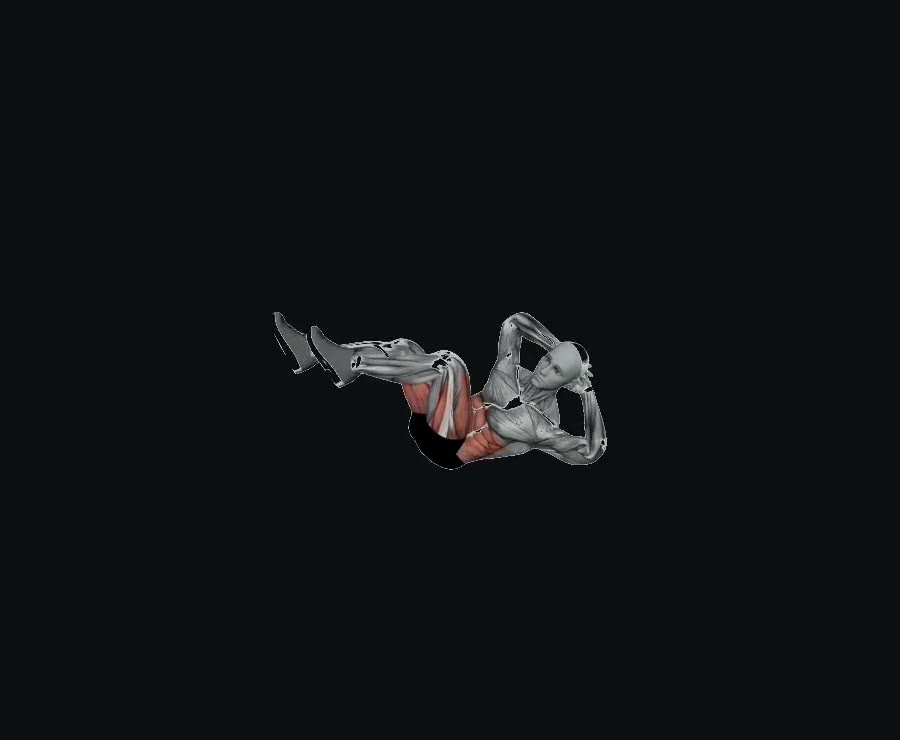 Bicicleta abdominal — demostración