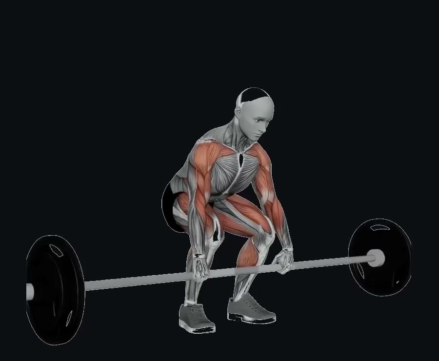 Tirón de cargada (clean pull) — demostración