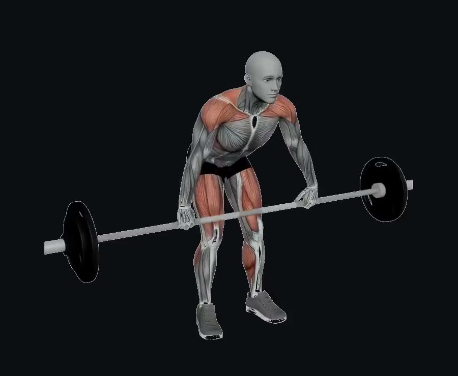Cargada de potencia (power clean) — demostración