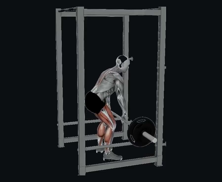 Peso muerto parcial desde soportes (rack pull) — demostración