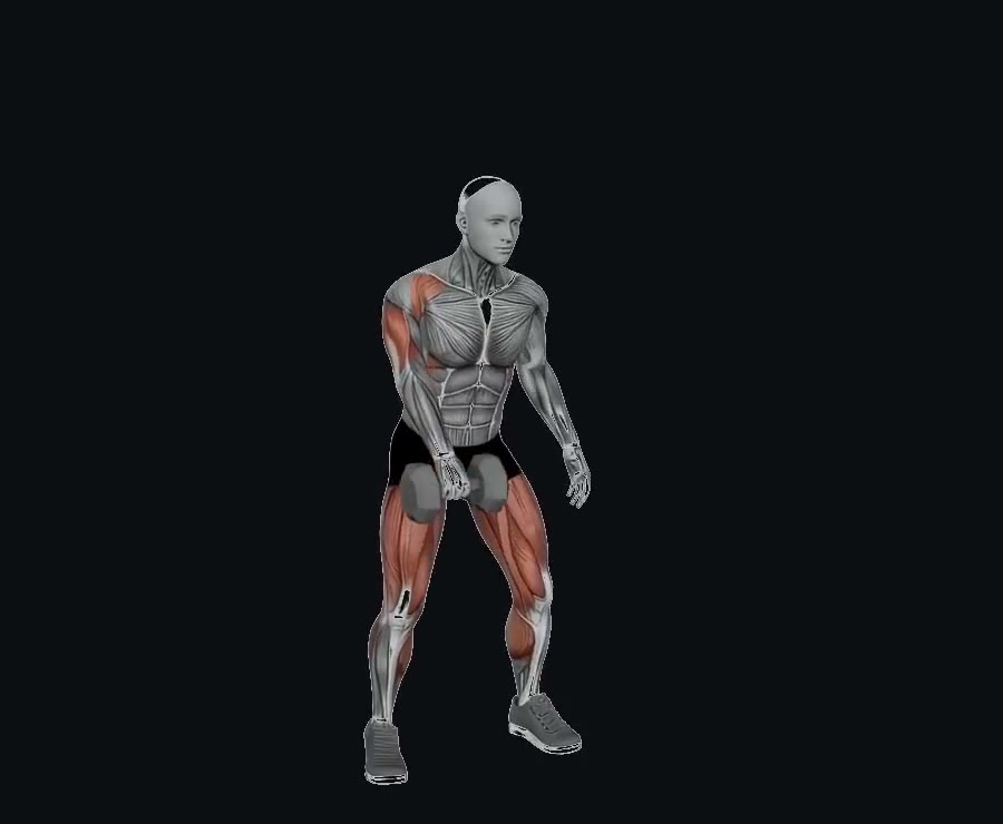 Arrancada con mancuerna a un brazo — demostración