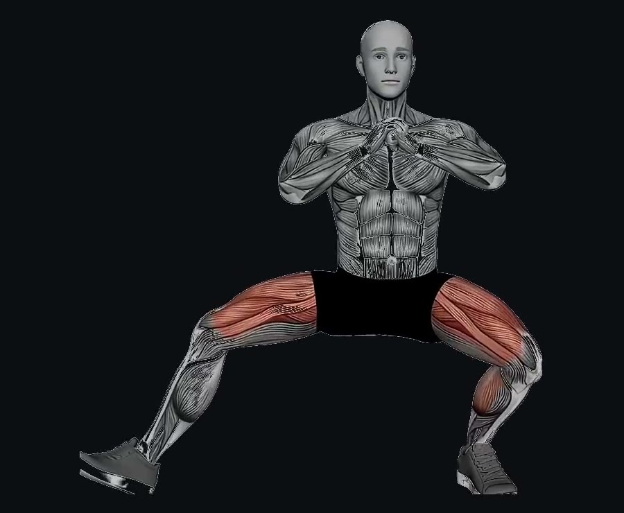Zancada lateral (cossack) — demostración