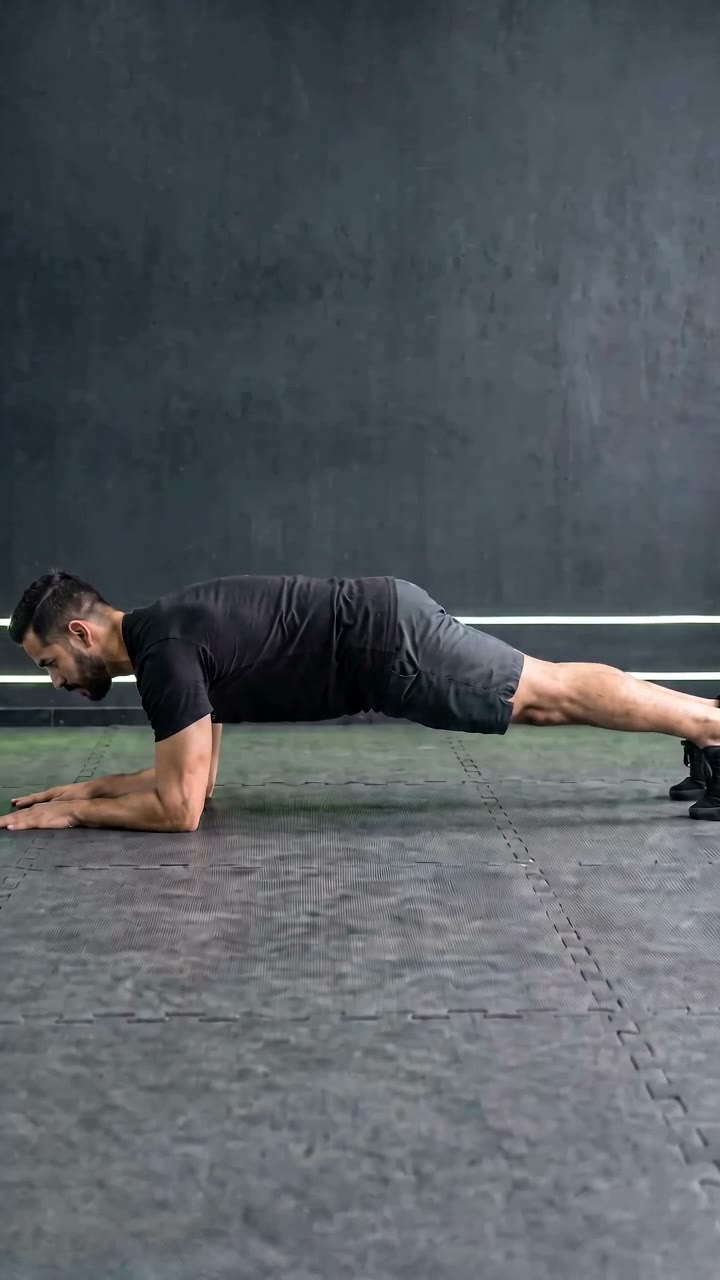 Plancha abdominal (con progresión a peso) — demostración